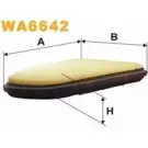 Воздушный фильтр WIX FILTERS WA6642 2532079 J9MI 20 VKNRTWE