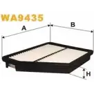 Воздушный фильтр WIX FILTERS Hyundai Matrix (FC) 1 Минивэн 1.5 CRDi 102 л.с. 2004 – 2010 99IN469 2D1 VC9C WA9435