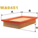 Воздушный фильтр WIX FILTERS 2532229 4 J9YRP WA9451 BX2M0F2