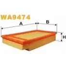 Воздушный фильтр WIX FILTERS 2532252 HUSFEJW KP 19V WA9474