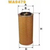 Воздушный фильтр WIX FILTERS WA9479 C2JAUI5 2532257 FL G3WSP