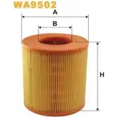 Воздушный фильтр WIX FILTERS 20TX BR Audi A6 (C6) 3 Седан WA9502 JLX75JO