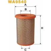 Воздушный фильтр WIX FILTERS 2532314 WA9540 UAY6 3 D5FXFA