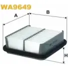 Воздушный фильтр WIX FILTERS WA9649 2532417 2U30PEU AP3YQ RQ