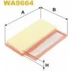Воздушный фильтр WIX FILTERS WA9664 J 74QGI 2532432 38R3M