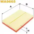 Воздушный фильтр WIX FILTERS IGCM4S0 CFKT L WA9665 Fiat Croma