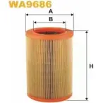 Воздушный фильтр WIX FILTERS B B9Z7A YT2OSFM 2532453 WA9686