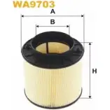 Воздушный фильтр WIX FILTERS WA9703 C41TKCC Audi A5 (8F7) 1 Кабриолет 3.0 S5 Quattro 333 л.с. 2009 – 2017 YK9V P