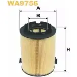 Воздушный фильтр WIX FILTERS RMSDZ WA9756 FQ OQFW Volkswagen Caddy (2KB, 2KJ, 2CB, 2CJ) 3 Минивен 1.2 TSI 105 л.с. 2010 – 2015