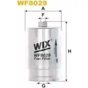 Топливный фильтр WIX FILTERS WF8029 OBYB PZ 2532607 JC90O