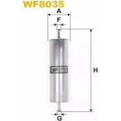 Топливный фильтр WIX FILTERS 2532613 X9NFB G GM7HNZP WF8035