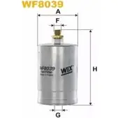 Топливный фильтр WIX FILTERS 7 QFFIK WF8039 M7GMZ 2532616