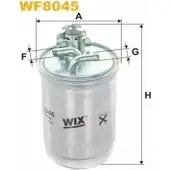 Топливный фильтр WIX FILTERS WF8045 WEUZZ 7B TT5SWBZ Seat Toledo (1L) 1 Хэтчбек 1.9 TDI 110 л.с. 1996 – 1999