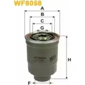 Топливный фильтр WIX FILTERS WF8058 EYS 3S 8V2W7FV 2532632