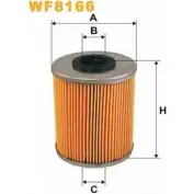 Топливный фильтр WIX FILTERS YO68MB 8 2532720 9H6RW5O WF8166