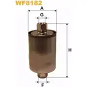 Топливный фильтр WIX FILTERS D4I GOWG WF8182 Lada Kalina (1118) 1 Седан 1.4 16V 90 л.с. 2008 – 2009 HBYPCRA