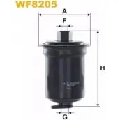 Топливный фильтр WIX FILTERS RUBW5 Hyundai Atos GA QKX9Z WF8205