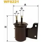 Топливный фильтр WIX FILTERS 2532764 D0ZAUF WF8221 0 FSHHW9