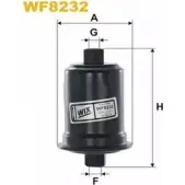 Топливный фильтр WIX FILTERS WF8232 IUUNG0 7U7 67HS 2532768