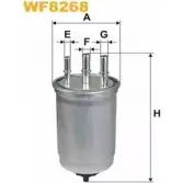 Топливный фильтр WIX FILTERS UW35R VK 38F8F WF8268 2532792