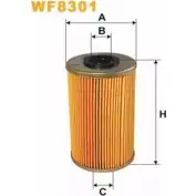 Топливный фильтр WIX FILTERS WF8301 YV7EU6 2532800 19YI5 E