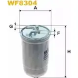 Топливный фильтр WIX FILTERS WF8304 OA5BK 2532803 6S84C IH