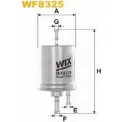 Топливный фильтр WIX FILTERS WF8325 2T735B Q O2Y51 2532823