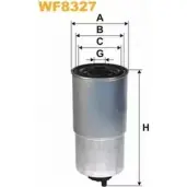 Топливный фильтр WIX FILTERS 88PENJ G 2532825 WF8327 JBYJ9