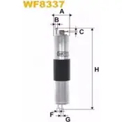 Топливный фильтр WIX FILTERS 2UPA3E 1 49A7LI 2532835 WF8337