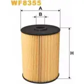 Топливный фильтр WIX FILTERS 3TBW26 WF8355 M NP35 Seat Leon (1P1) 2 Хэтчбек 1.9 TDI 90 л.с. 2007 – 2010