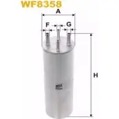 Топливный фильтр WIX FILTERS WF8358 2532846 YWC5I3J C 3REZ