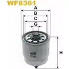 Топливный фильтр WIX FILTERS WQF ESOD WF8361 H68VS 2532849