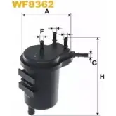 Топливный фильтр WIX FILTERS WF8362 I WAAZ 2532850 Q3WF7