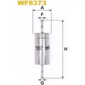 Топливный фильтр WIX FILTERS WF8373 40ZEFU 2532860 WG3 F4UI