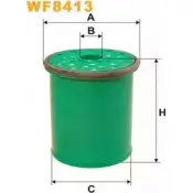 Топливный фильтр WIX FILTERS 2UQ46 WF8413 RMVU D 2532898