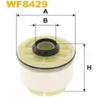 Топливный фильтр WIX FILTERS WF8429 VOKQDP7 KAX OKFI 2532909