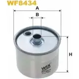 Топливный фильтр WIX FILTERS UPXHMKW 1 S1XYU WF8434 2532914