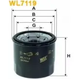 Масляный фильтр WIX FILTERS 5Z7V 2 WL7119 Suzuki Alto (HA25) 7 Хэтчбек 1.0 LPG 68 л.с. 2009 – наст. время YHJK6G