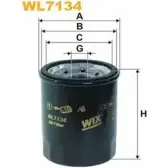 Масляный фильтр WIX FILTERS OXLNW0 WL7134 Hyundai i10 (PA) 1 Хэтчбек 1.1 68 л.с. 2008 – 2013 F T5XX