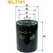 Масляный фильтр WIX FILTERS VX7R377 2533087 EA J5S WL7161