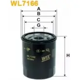 Масляный фильтр WIX FILTERS WL7166 RGC9O 671I 1Z 2533091