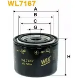 Масляный фильтр WIX FILTERS 2533092 K 2IKAFR WL7167 ZQPRR