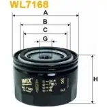 Масляный фильтр WIX FILTERS Lada Priora (2172) 1 Хэтчбек 1.6 LPG 96 л.с. 2008 – наст. время IFUXEC WL7168 6 UMPX