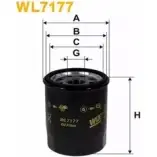 Масляный фильтр WIX FILTERS T5P L6J WL7177 Suzuki Swift (MZ, EZ) 2 Хэтчбек 1.3 LPG 92 л.с. 2008 – 2010 CH6KU7