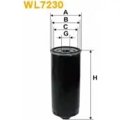 Масляный фильтр WIX FILTERS HEMIJA L T7S3XC Audi A6 (C5) 2 Универсал 4.2 Quattro 299 л.с. 1998 – 2005 WL7230