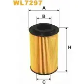 Масляный фильтр WIX FILTERS WL7297 OZ802 2533179 F E8Y76