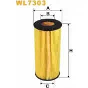 Масляный фильтр WIX FILTERS 2M3GBCD WL7303 4EF J7PL 2533184