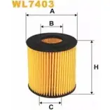 Масляный фильтр WIX FILTERS M9A2FV WL7403 C 3UKJ 2533202