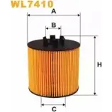 Масляный фильтр WIX FILTERS K ZDNX BPBLRO 2533209 WL7410