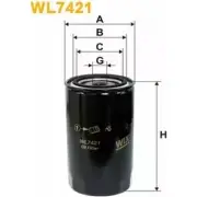 Масляный фильтр WIX FILTERS C8K2G 8 4KMWZY 2533219 WL7421